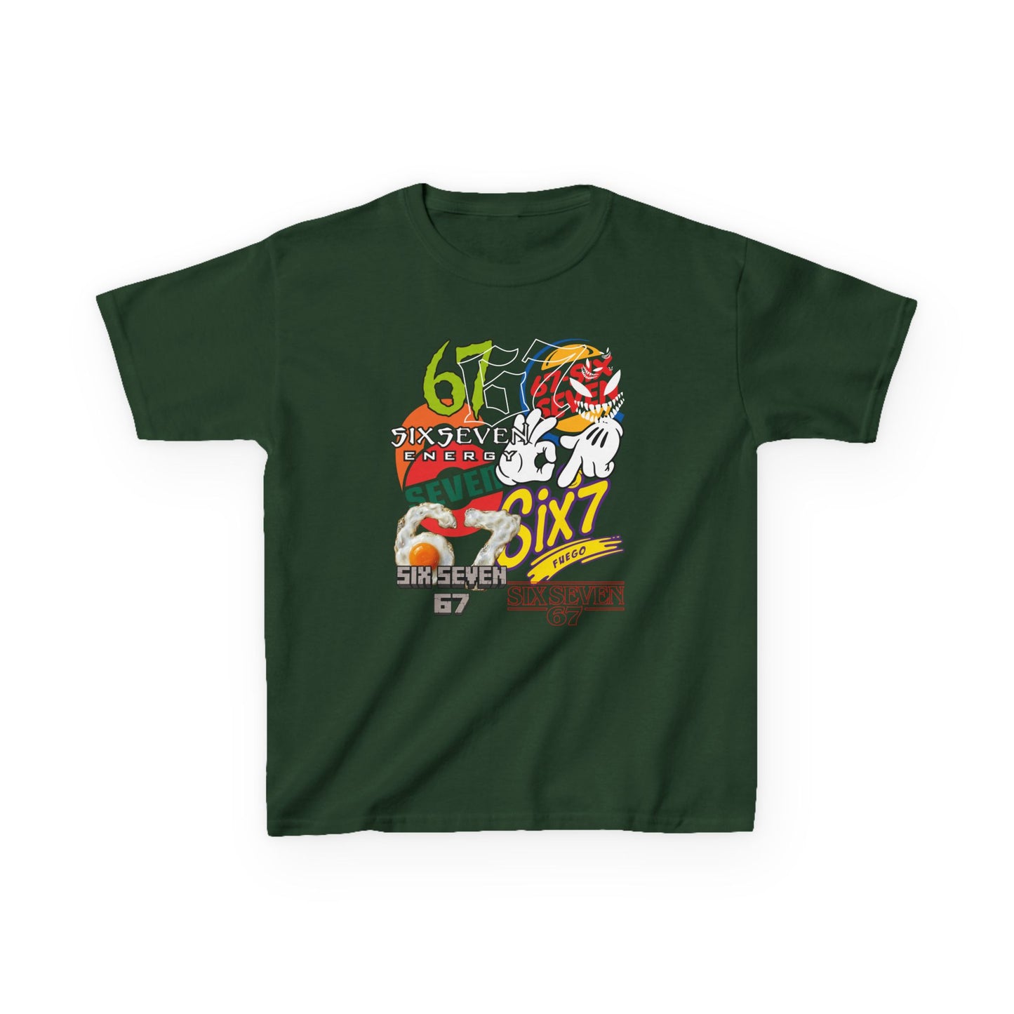 67 Wild Six Seven Kids Tshirt